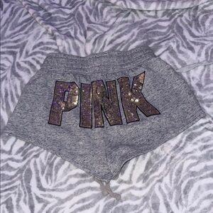 Victoria Secret PINK bling shorts size XS